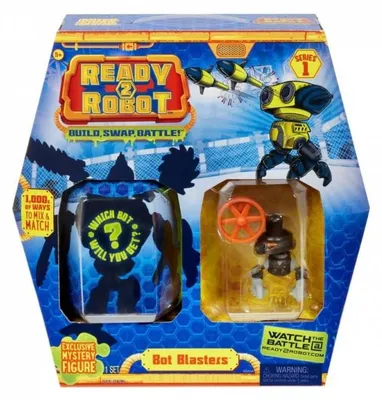 Zdjęcie produktu dla Ready2Robot Bot Blasters - Style 3, 5 lat(a), Wielobarwny, 1 szt.