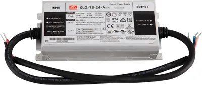 Zdjęcie produktu dla Transformator LED Mean Well XLG-75-24-A, 75 W, 24 V DC, 3100 mA