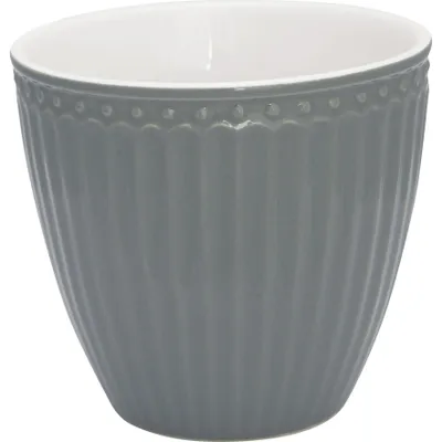 Produktbild von Greengate Mini Latte Cup Alice Stone Grey