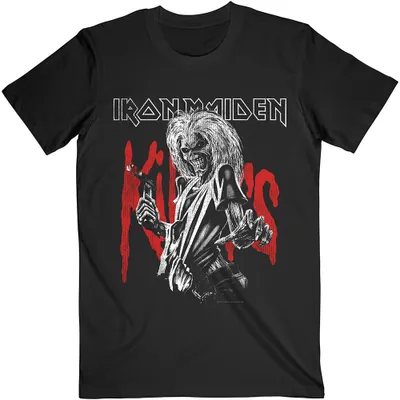 Produktbild von Iron Maiden Killers Eddie Large Graphic Distress Black XL T-Shirt