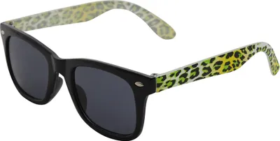 Produktbild von Freak Scene Kinder Sonnenbrille - Bügel mit Leopardmuster - grün
