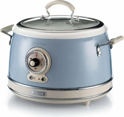 Produktbild von Ariete 00C290405AR0 Ariete Vintage Dampfgarer, blau