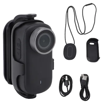 Image de Caméra d'action 4K, compacte, portable, enregistrement vidéo, connexion Wi-Fi, photographie grand angle pour les voyages à vélo