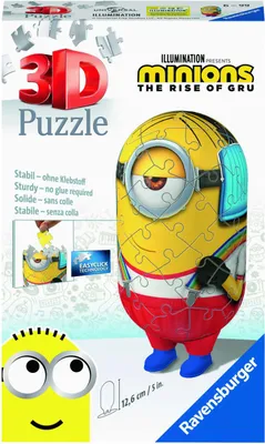 Image de puzzle 3D - Minion Roller Skater