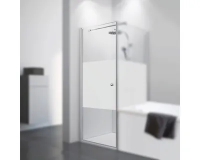 Produktbild von Drehtür für Seitenwand Breuer Elana 8 80 cm Anschlag Links Nachbildung Intima Profilfarbe chrom