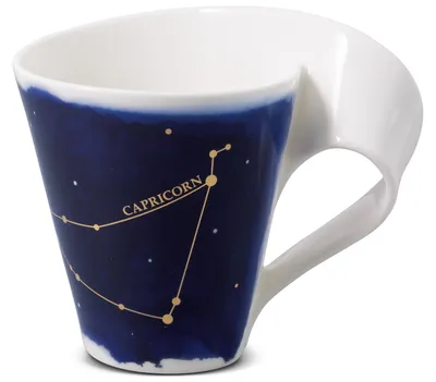 Produktbild von Villeroy & Boch NewWave Stars Becher mit Henkel Steinbock / Capricorn 300ml