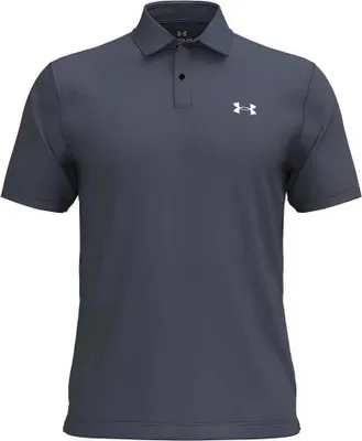 Produktbild von Under Armour T2G Piqué Herren-Golfpoloshirt, Grau