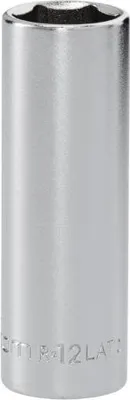 Zdjęcie produktu dla Facom 6-kant Steckschlüssel 1/4" - 12mm,lang