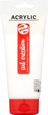 Obrázek produktu pro Talens Art Creation akrylová barva v tubě 200 ml titanová bílá 105