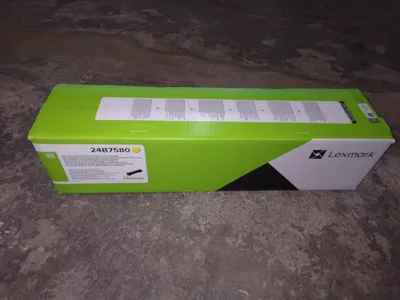 Produktbild von Lexmark - Gelb - original - Box - Tonerpatrone LRP, LCCP - für Lexmark XC9635, XC9645, XC9655