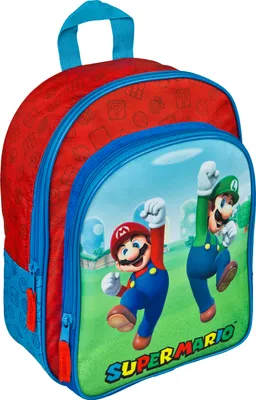 Produktbild von Super Mario - Rucksack - blau/rot