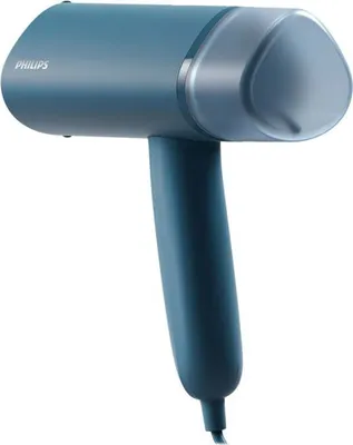 Produktbild von Philips Travel Steamer 3000 Series, tragbarer Dampfglätter, 20 g/min konstanter Dampf, 1000W, Blau (STH3000/20)