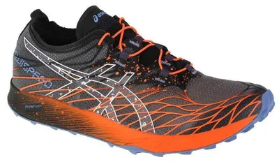 Productafbeelding van Asics - "Fujispeed" herensneaker, model PP10322 (maat 41 EU), grijs/oranje