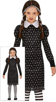 Produktbild von WEDNESDAY Addam Kleid Kostüm 3-4 Jahre