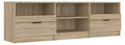 Zdjęcie produktu dla vidaXL Szafka pod TV dąb sonoma 150x33,5x45 cm materiał drewnopochodny