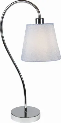 Zdjęcie produktu dla Lampa stołowa LUK chromowana srebrna 1xE14x40W metal wym:46x23x15cm IP20 Candellux