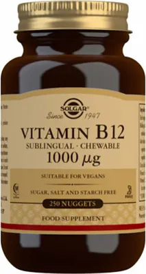Productafbeelding van Solgar Voedingssupplementen, Vitamine B12, 1000 mcg, BI8168