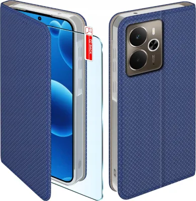 Obrázek produktu pro Pouzdro s klopou pro Realme 14 5G Uzavíratelné Pouzdro + sklo 9H