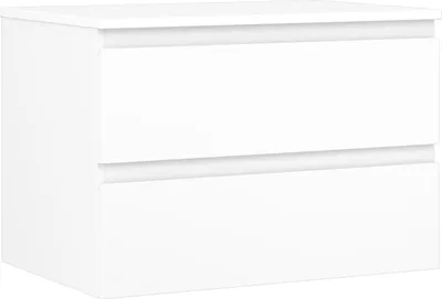 Zdjęcie produktu dla Mexen Orio szafka łazienkowa podumywalkowa 70 cm z blatem, 2 szuflady, biała mat - 91A10-07047-2-BFFC01