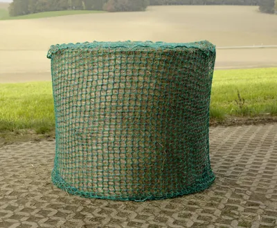 Produktbild von KERBL Heunetz für Rundballen Heusack Grün 180 x 180