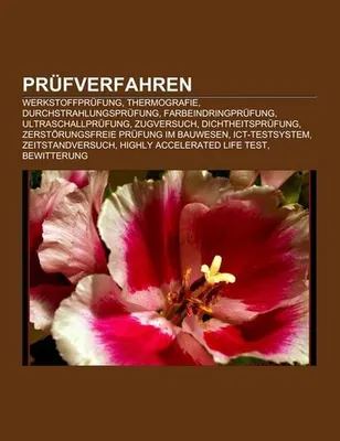 Produktbild von Prüfverfahren