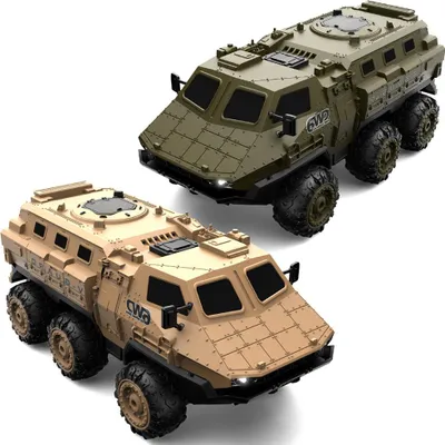 Obrázok produktu pre 9510e 1:16 Diaľkové ovládanie Vojenský kamión 6wd 2.4ghz Army High Speed 30km/h RC Auto hračky Zelená