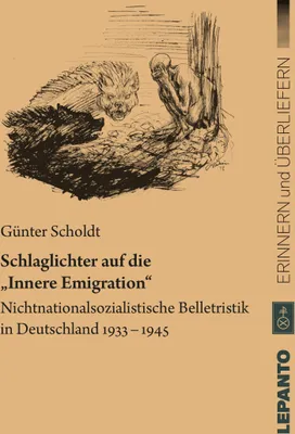 Produktbild von Schlaglichter auf die "Innere Emigration"