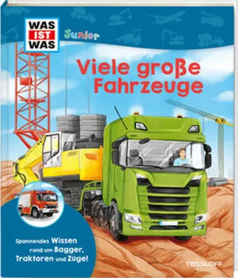 Produktbild von WAS IST WAS Junior Viele große Fahrzeuge