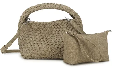 Productafbeelding van Giuliano kunstlederen handtas Becca - Dames - Groen