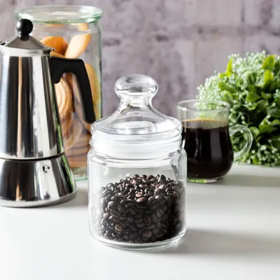 Obrázok produktu pre VORRATSGLAS dekoratívne sklo na uskladnenie dekoratívne sklo na dekoráciu šperkov 0,8 l