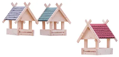 Immagine prodotto di Kit casetta per uccelli (piccola) rosso