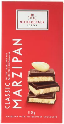 Zdjęcie produktu dla Baton marcepanowy Niederegger Classic Dark Chocolate 110g