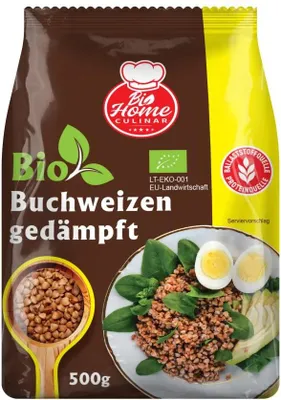 Produktbild von Home Culinar Buchweizen gedämpft (DE-ÖKO-006) 500g