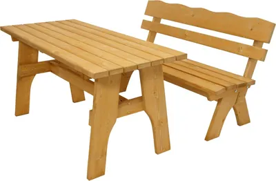 Produktbild von Garnitur 2-teilig 150cm Kiefer imprägniert