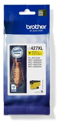 Produktbild von Brother LC427XLY - Mit hoher Kapazität - Gelb - original - Tintenpatrone - für Brother HL-J6010DW, MFC-J5955DW, MFC-J6955DW, MFC-J6957DW