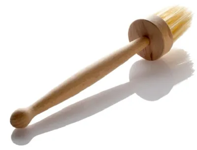 Produktbild von LARES Backpinsel, Butterpinsel aus Holz - Länge ca. 22cm, Backzubehör