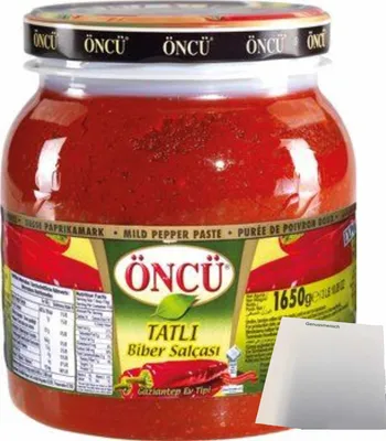 Produktbild von Öncü Paprikamark mild (1650g PET-Dose) + usy Block