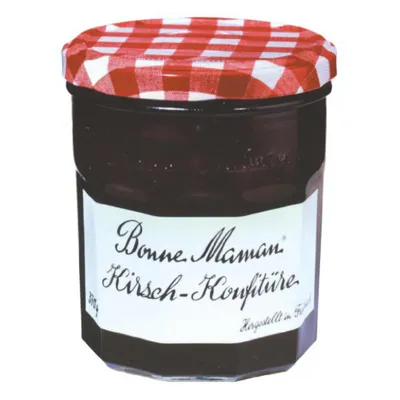 Produktbild von Bonne Maman Traditionelle Kirsch Konfitüre Brotaufstrich 370g