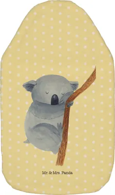 Produktbild von Mr. & Mrs. Panda Wärmflasche Koalabär - Gelb Pastell - Geschenk, Schlafzimmer, Wärmflaschen, mit Bezug, Wärmekissen, Lustige Sprüche, Träumen, wärmebeutel, Koala, Plüsch
