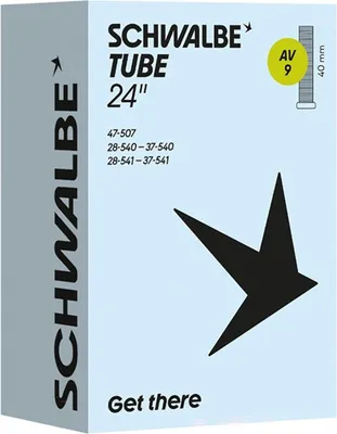 Obrázek produktu pro Schwalbe duše AV 9 24x1 1/8-1,75" 28/47-507/541 AGV 40 mm