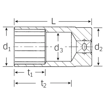 Produktbild von STAHLWILLE 03020026, Stahl, 83 mm, 334 g