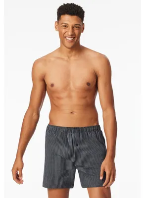 Image de Schiesser lot de 2 boxers en Coton bleu pour homme