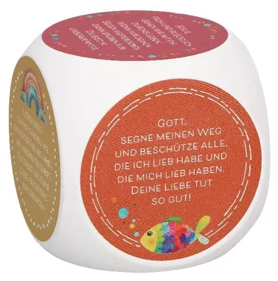 Produktbild von Gebetswürfel für Kinder mit Dankgebeten