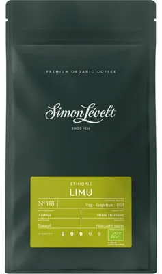 Produktbild von Simon Lévelt Ethiopië Limu Kaffee Bohnen 250g – Aromatischer Spezialitätenkaffee