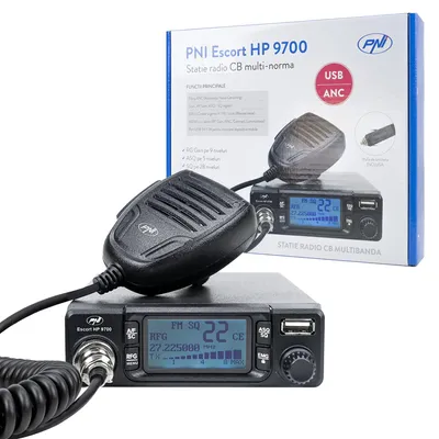Obrázok produktu pre Pni Escort Hp 9700 Cb-rádio stanica Black Black One Size