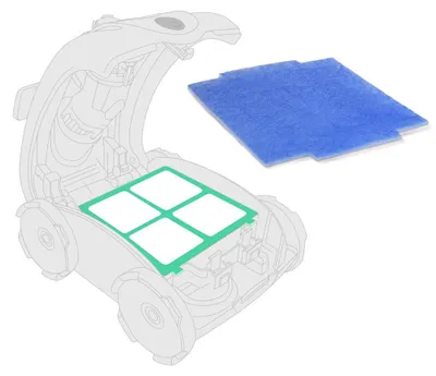 Produktbild von Feinfilter für Interline Poolroboter Jellyfish 5220 (3 Stk.)