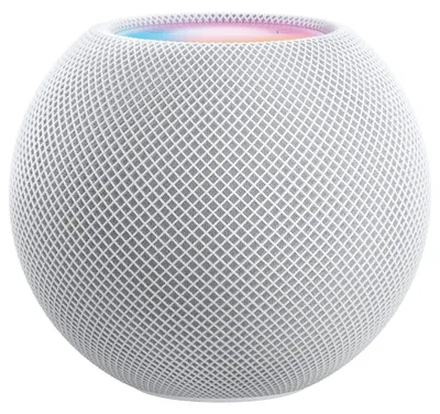 Produktbild von Apple HomePod mini, Apple Siri, Rund, Weiß, Voller Bereich, Berührung, Kabellos