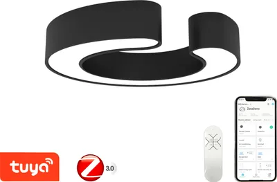 Obrázek produktu pro Immax NEO CÉČKO Smart stropní svítidlo 60cm 43W černé Zigbee 3.0