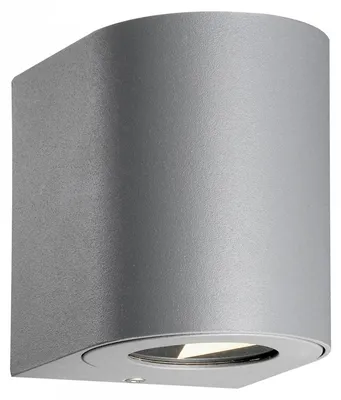 Image de Applique murale extérieure LED Canto 2 IP44 Gris