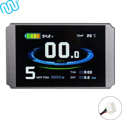 Produktbild von windmeile | Display KT-LCD8H mit neuem Interface, Professional, neue Benutzeroberfläche, LCD-Display, Beleuchtet, Multifunktional, E-Bike, Pedelec, 24V/36V/48V